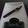 Pelikan M205 Special Edition Amethyst Demonstrator Fountain Pen and Ink Set