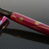 Danitrio Red Confetti on Hanryo Fountain Pen with Painted Clip