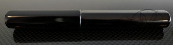 Danitrio Urushi Kuro-Keshi (Black) on a Hakkaku (Octogon) Short Fountain Pen