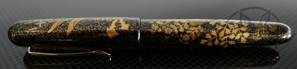 Danitrio Maki-e Spring Flowers Fountain Pen on Takumi with Gold Clip