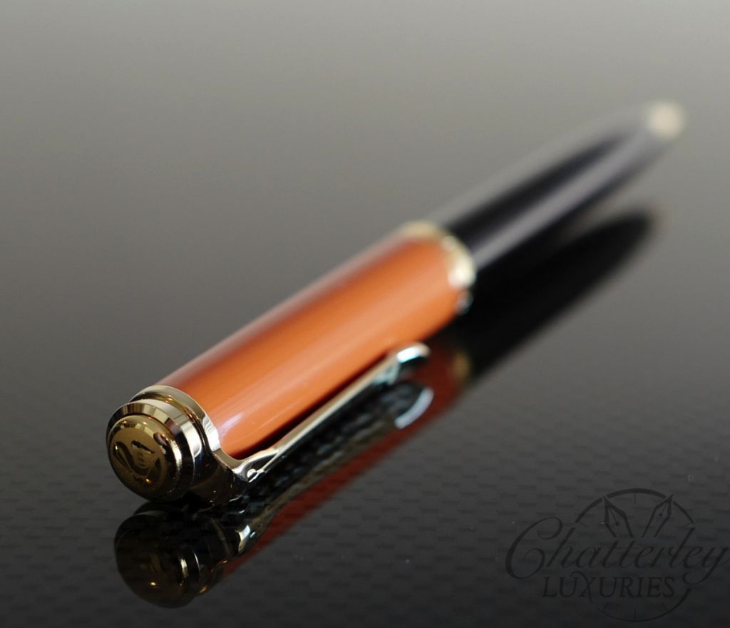 Pelikan Souveran M800 Burnt Orange Ballpoint Pen