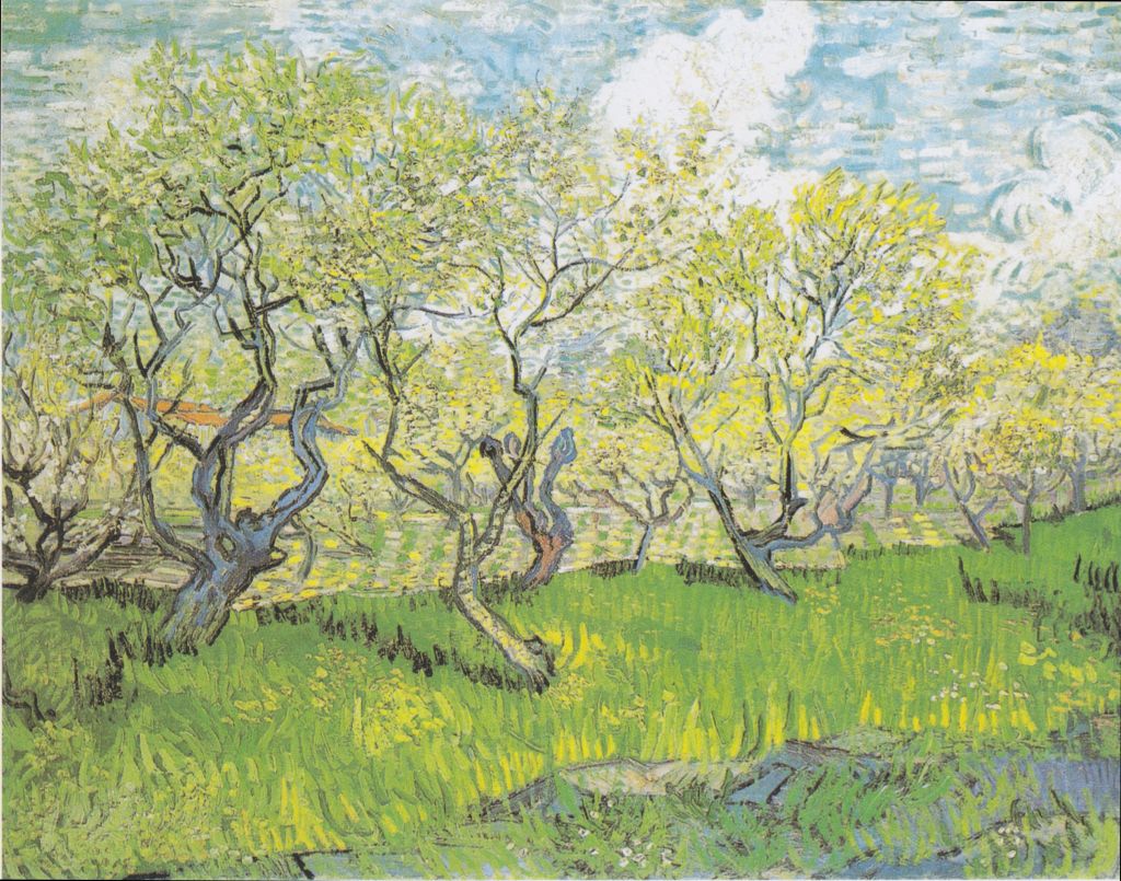 Van Gogh Orchard in Blossom