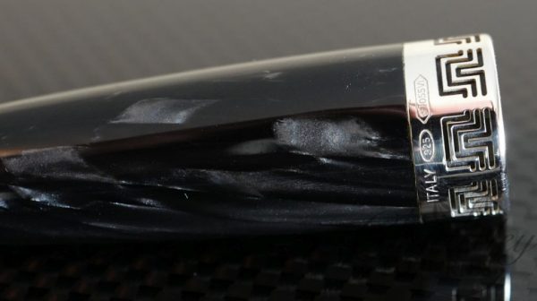 Montegrappa Historia Limited Edition Fountain Pen in Grey Striated Celluloid