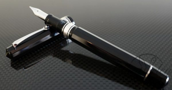 Omas Arte Italiano Paragon Black Piston Fountain Pen