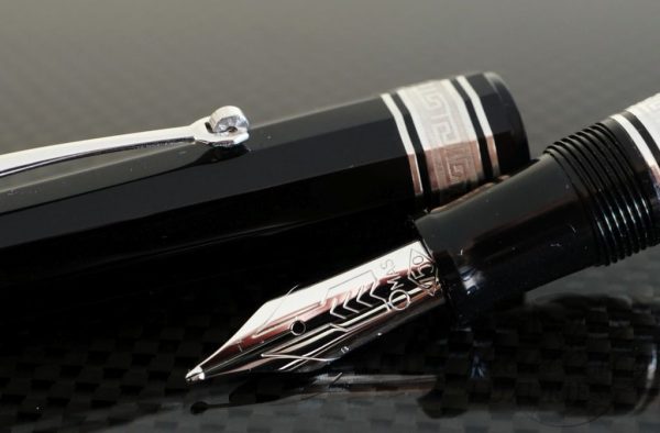 Omas Arte Italiano Paragon Black Piston Fountain Pen