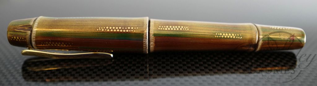Danitrio Urushi Kin-dake Bamboo Fountain Pen with clip