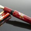 Danitrio Red Bamboo with Maki-e Fountain Pen