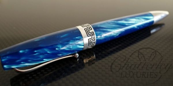 Montegrappa Miya Blue Celluloid Ballpoint