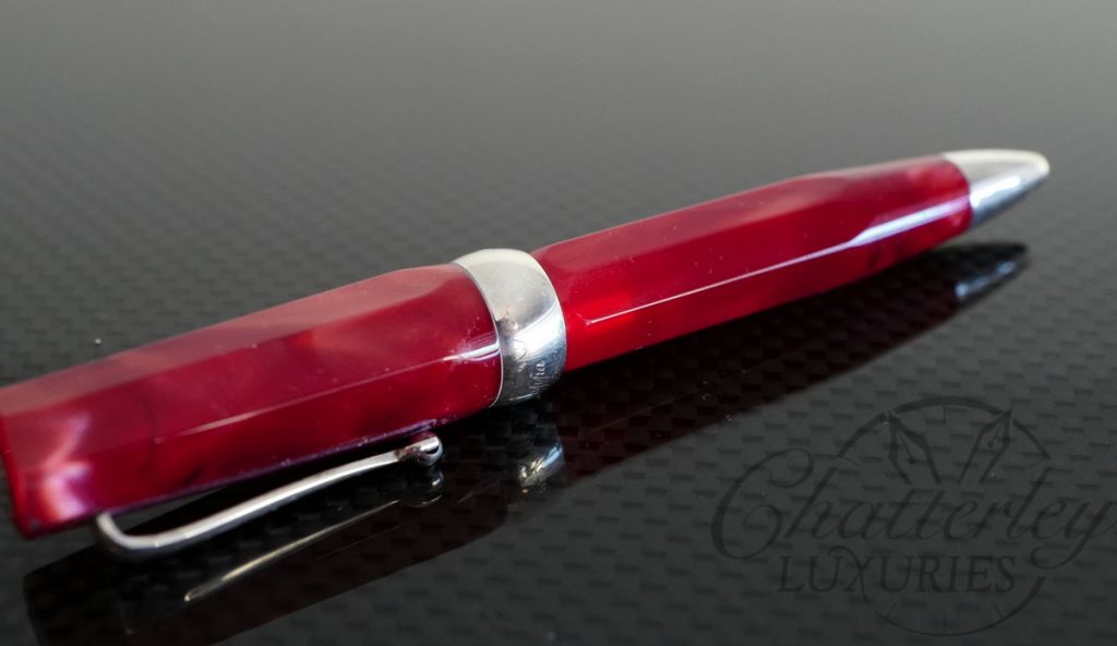 Montegrappa Red Micra Celluloid Ballpoint
