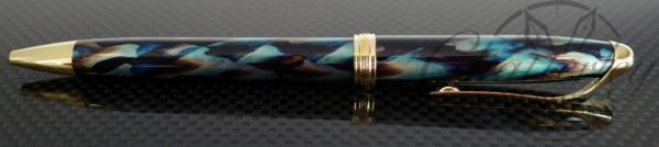 Cross Pinnacle Peacock Ball Point with 23 Karat Gold Plate