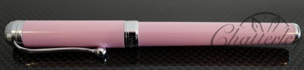 Aurora Talentum Finesse Pink with Chrome Fountain Pen