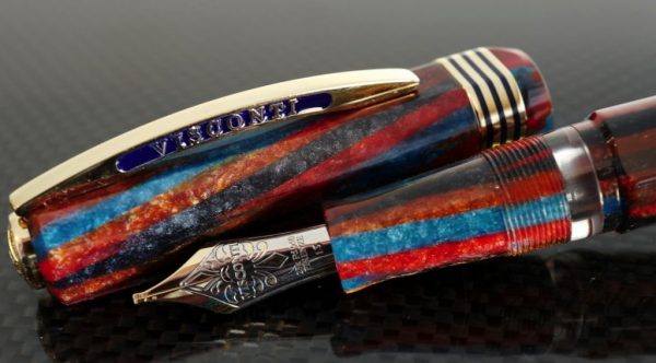 Visconti-Chatterley Southwest Celluloid Opera Master 10th Anniversary Limited Edition Fountain Pen in Gold