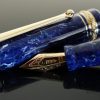 Delta-Chatterley Slim Lapis Blue Celluloid 10th Anniversary Limited Edition Fountain Pen Gold trim