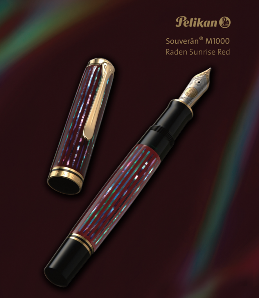 Pelikan Limited Edition Souverän M1000 Raden Sunrise Red Fountain Pen5