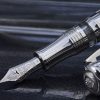 Visconti Limited Edition Skeleton Watermark Sterling Silver Fountain Pen