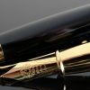 Signum Nova Black and Gold Fountain Pen 18KT Gold Nib