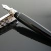 Signum Nova Natural Python Fountain Pen 18KT Gold Nib