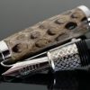 Signum Nova Natural Python Fountain Pen 18KT Gold Nib