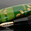 Danitrio Urushi Maki-e Crimson Sunbird on Hyotan Fountain Pen