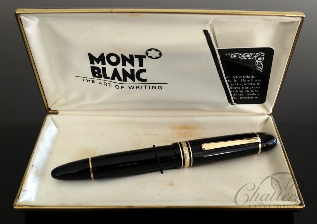 Montblanc 149 Fountain Pen with 14c Gold EF nib