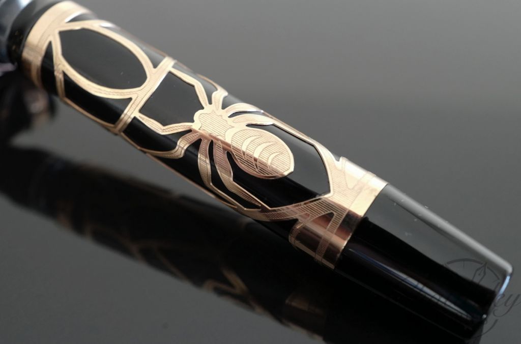 Visconti Istos Aracnis Solid Rose Gold Limited Edition Fountain Pen
