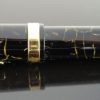 Omas Bologna Black and Gold Celluloid Rollerball