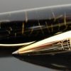 Omas Bologna Black and Gold Celluloid Rollerball