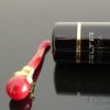 Delta Lucky Pen Red/Black with Gold Trim Ballpoint