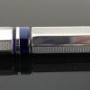 Delta Sterling Silver Profili Ballpoint Pen - Blue