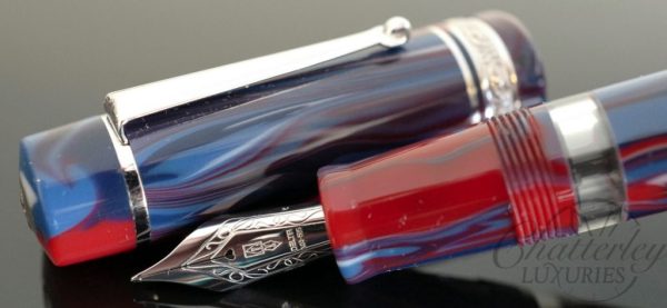 Delta DolceVita Gallery Blue Moon Piston Fountain Pen