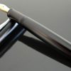 Danitrio Urushi Kuro-Keshi (Black) on a Densho Fountain Pen