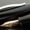 Danitrio Urushi Kuro-Keshi (Black) on a Densho Fountain Pen