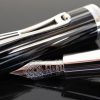 Montegrappa Passione Zebra Celluloid Fountain Pen