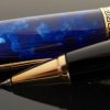 Aurora Optima Blue with Gold Auroloide Rollerball