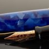 Aurora Optima Blue with Gold Auroloide Fountain Pen