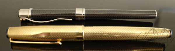 Delta G7 Napoli Summit '94 "No Nuke" set of 2 Limited Edition Fountain Pens