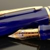 Parker Duofold Lapis Blue with Gold Trim Fountain Pen