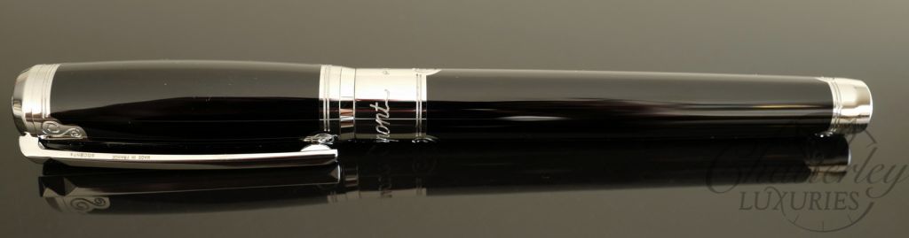 ST Dupont D Line Placed Lacquer Arabesque Fountain Pen