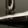 ST Dupont Defi Leather & Palladium Fountain Pen