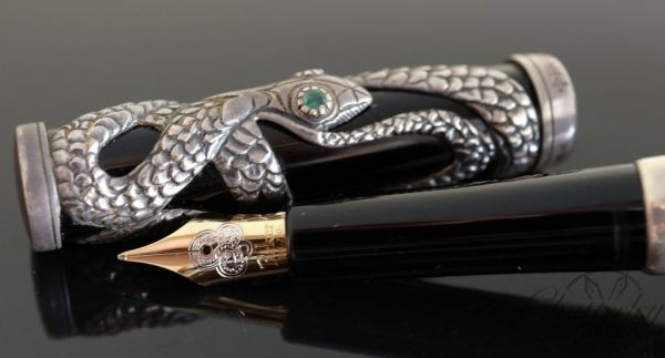 Parker Limited Edition Silver Snake Fountain Pen