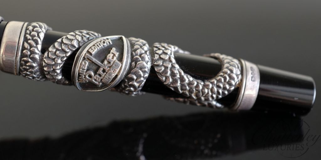 Parker Limited Edition Silver Snake Fountain Pen