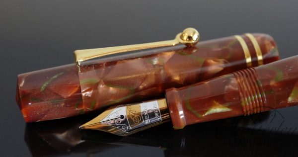 Bexley Custom 2006 for Jim Gaston Brick Red Fountain Pen