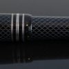 Onoto Magna Classic Black and Silver Fountain Pen