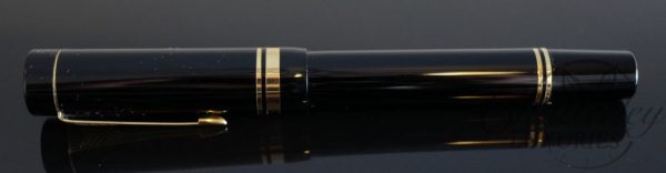 Parker Duofold Centennial Black with Gold Trim Fountain Pen