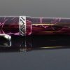 Visconti Voyager Red Marble Fountain Pen