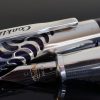 Conklin Mark Twain Crescent Glory Limited Edition Fountain Pen - Sterling Silver