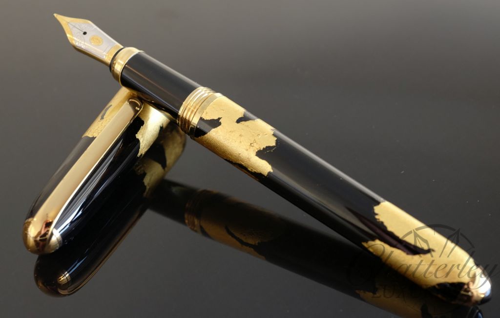 Cartier Limited Edition Dandy Gold Foil Fountain Pen