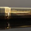 Cartier Python Gold Plated and Black Lacquer Ball Pen