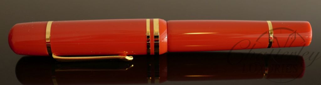 Bexley Poseidon Magnum II Orange Fountain Pen