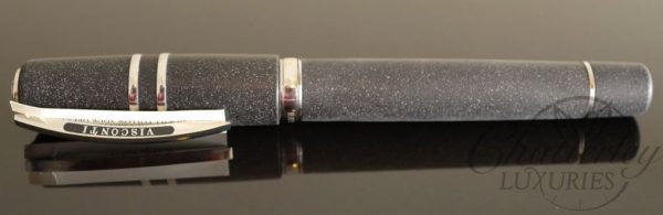 Visconti Homo Sapiens Lava Steel Age Maxi Fountain Pen